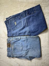 Pantalons Wrangler taille surdimensionnée