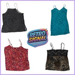 Soft Girl Y2K Romantic Cami Tops (RS-318..