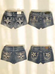 Upcycled Y2K BackStreet Babe Mini Short Collection