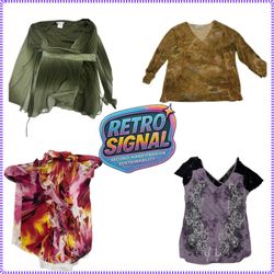 Y2K 90’s Blouses & Mesh Tops (RS-319)