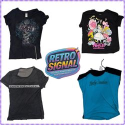 Y2K Biker Core Graphic Tees (RS-321)