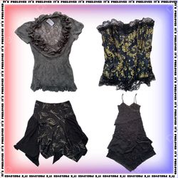 Dark Fantasy Novel Closet - tops, dresses, skirts ..