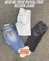Miss Me/Rock Rivival/True Religon Jeans - (24/04)