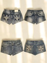 Upcycled Y2K BackStreet Babe Mini Short Collection