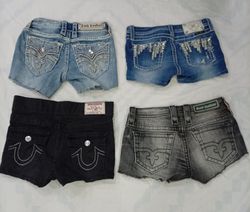 CR7812 Upcycled Mixed Branded Shorts