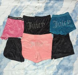 Juicy couture velvet shorts