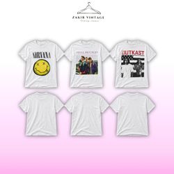 Vintage Band Music tees
