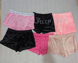 Juicy couture velvet shorts