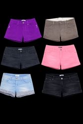 Micro Mini Shorts cotton/denim mixed  VCH 078