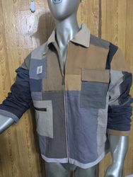 Upcycle Carhartt patchwork jacket
