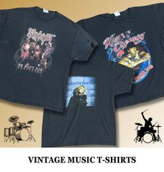 Vintage Music Printed T-Shirts