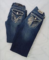 CR7866 Y2K Flare Jeans