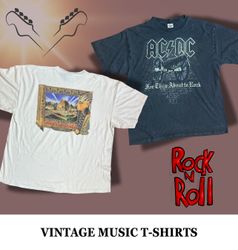 Vintage Printed T-Shirts (Music)