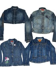 Y2K Denim jacket | V-T435