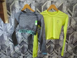 AV-1551 Gymshark & Lululemon Crop tops