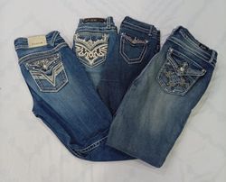 CR7873 Y2K Flare Jeans