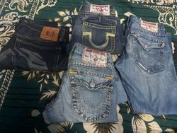 True religion evisu jeans and  polo rl and lacoste..
