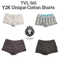 Y2K Unique Cotton Shorts (TVL-565)