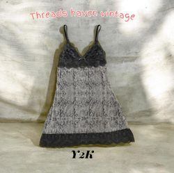 TH#091 Y2K Fashion Used Mini Dress – Stylish Forma..