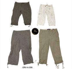 Fashion Cargo Capri Bottoms – Durable & Everyday W..