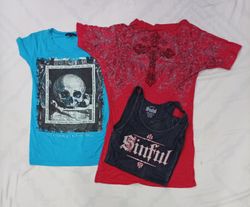 CR7887 Y2K Baby Tees