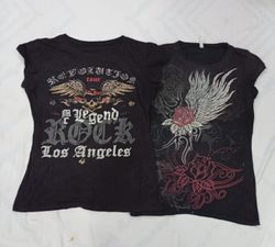 CR7888 Y2K Baby Tees