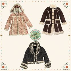 Vintage Afghan Fur Coats for Women