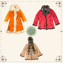 Vintage Afghan Fur Coats for Women