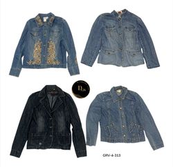 Y2K Blue Denim Jackets – Classic Retro 2000s Style..