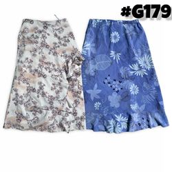 Y2K Floral Printed Midi Skirts for Women (brands) ..