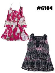 Y2K Printed Wrinkle Tops (brands) Al Fan i and khi..