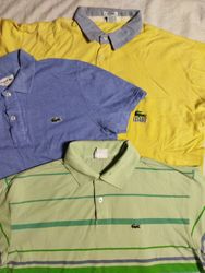 Lacoste Polo Shirts Bundle | Branded Resale Lot | ..