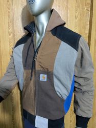 Upcycle Carhartt hoodie jacket