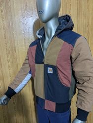 Upcycle Carhartt hoodie jacket