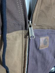 Upcycle Carhartt hoodie jacket
