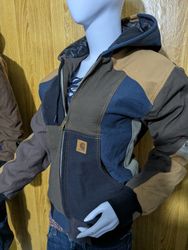 Upcycle Carhartt hoodie jacket