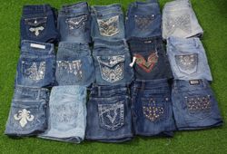 EARL JEANS AND OTHER MIX BRANDS MINI SKIRTS (C 153..