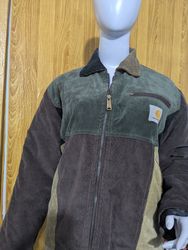 Veste en velours côtelé Carhartt upcyclée