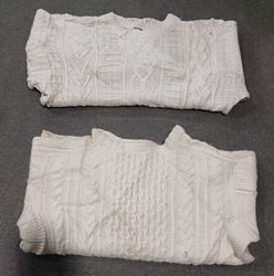 Fisherman White Color Sweaters