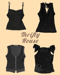 Black Magic It-Girl Tops(TH/363)