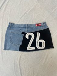 Upcycle Denim Skirt (DV -04)