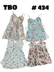 Y2K printed sleep dress .#434