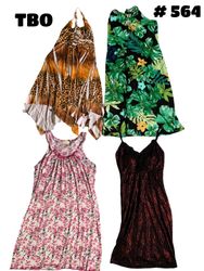 Y2K printed party dresses . #564