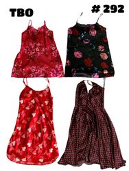 Y2K printed sleep dress . #292