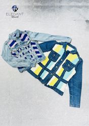 UPCYCLED Denim Patchwork & Poncho Jackets - EVR048..