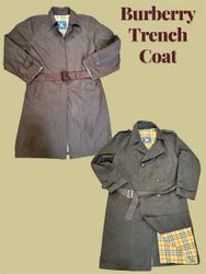 Branded Burberry  Trench Coat
