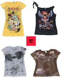 DESIGNER Y2K INSPIRED BABY TEE'S BRANDS INCLUDED E..