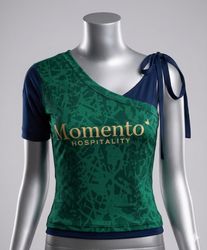 Upcycle Sports Halter Top (DV -04)