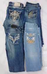 CR7902 Y2K Flare Jeans