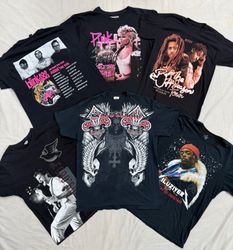 Y2K Band & Artist Tees Mix